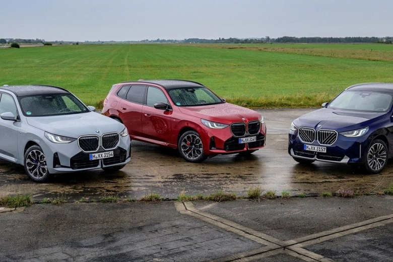 BMW X3 нового поколения начали продавать в разных салонах России