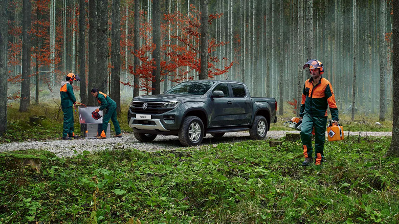 Volkswagen Amarok 2025 появился в свободной продаже. Представлена новая версия Amarok 10 Deserts