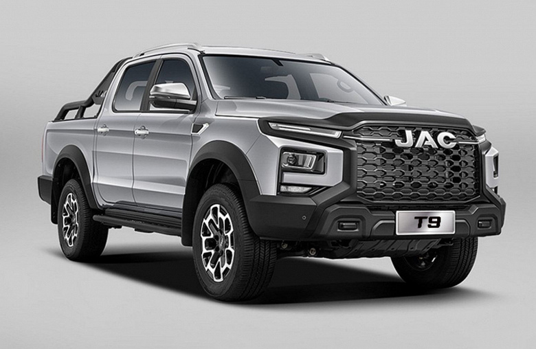 JAC T9  самый продаваемый пикап в России, УАЗ Патриот скатился на четвертое место