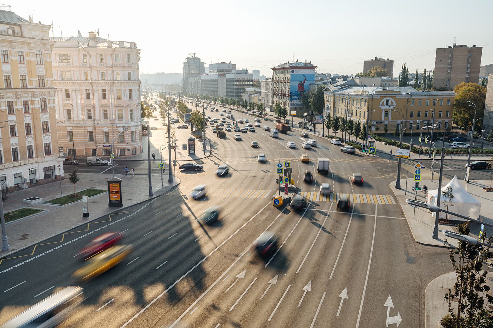 В Москве за год переразметят 81 участок дорог