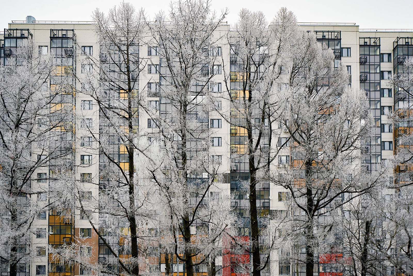 Городские службы следят за обстановкой на улицах в связи со снегопадом