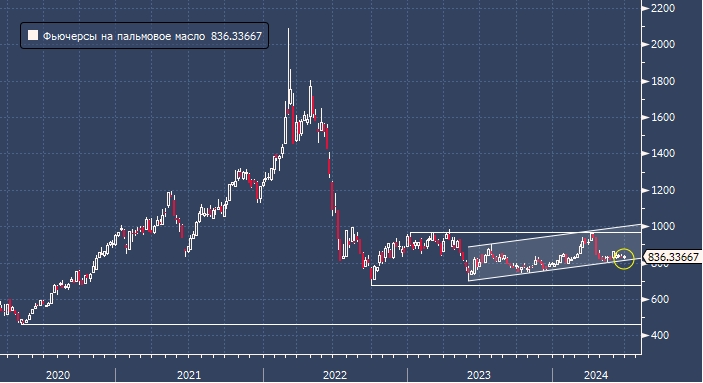 Цена пальмового масла пытается вернуть тенденцию к ...