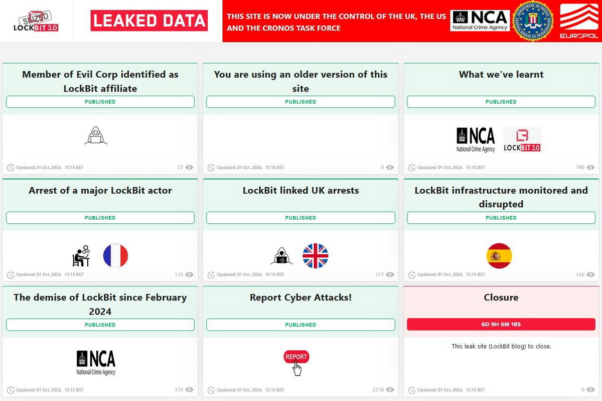 Арестованы четыре человека, предположительно связанные с хак-группой LockBit