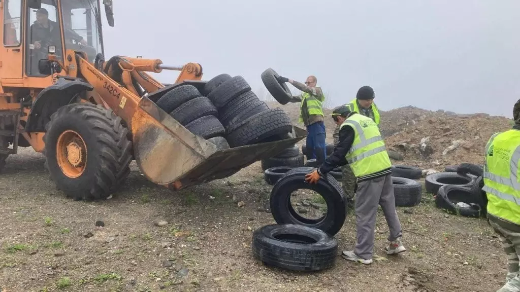 Десятки тысяч тонн мусора и старых шин вывезено из Владивостока