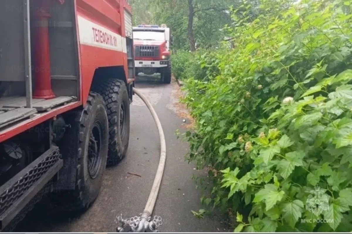 На пожаре в брянском городе Сельцо погибла 78-летняя женщина