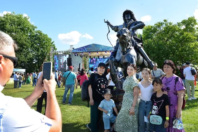 Праздник Сабантуй в Коломенском