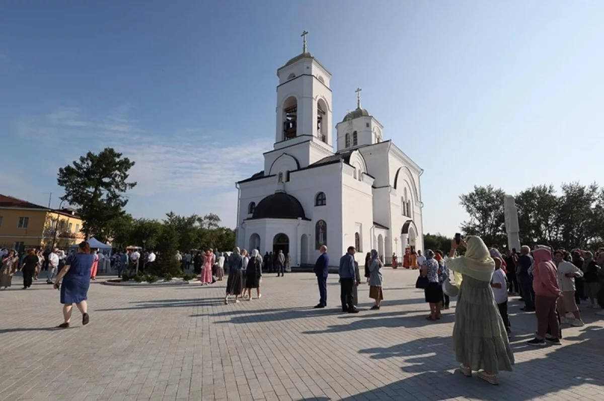 Небесные заступники. В Алапаевске освятили храм Александра Невского