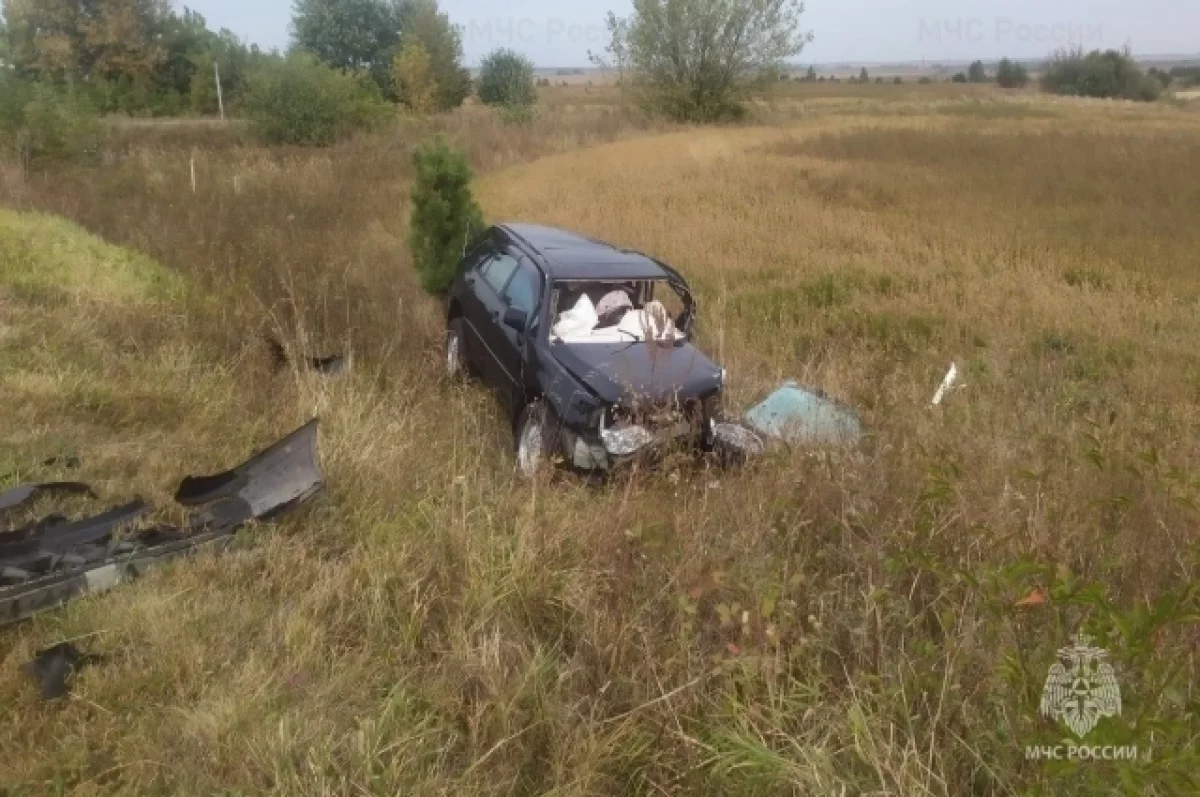 Водитель Volkswagen скончался в больнице после ДТП на брянской трассе