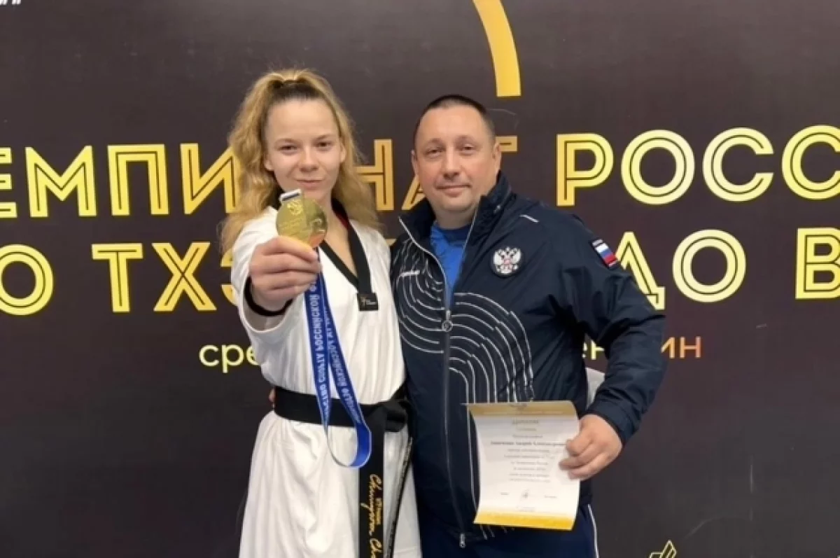 Брянская тхэквондистка Кристина Адебайо вновь выиграла чемпионат России