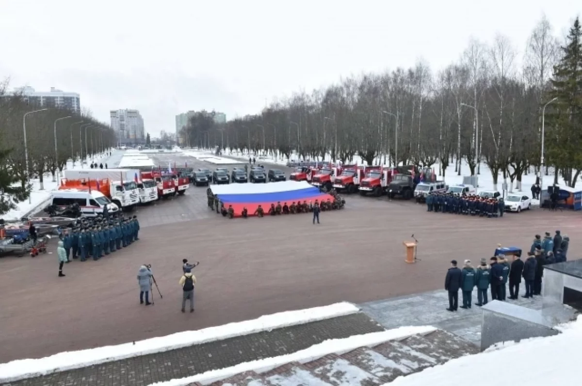 Подразделения ГУ МЧС по Брянской области получили новую технику