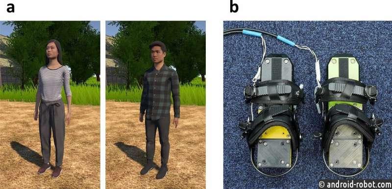 Синхронизированные вибрации стоп улучшают ощущения от виртуальной ходьбы