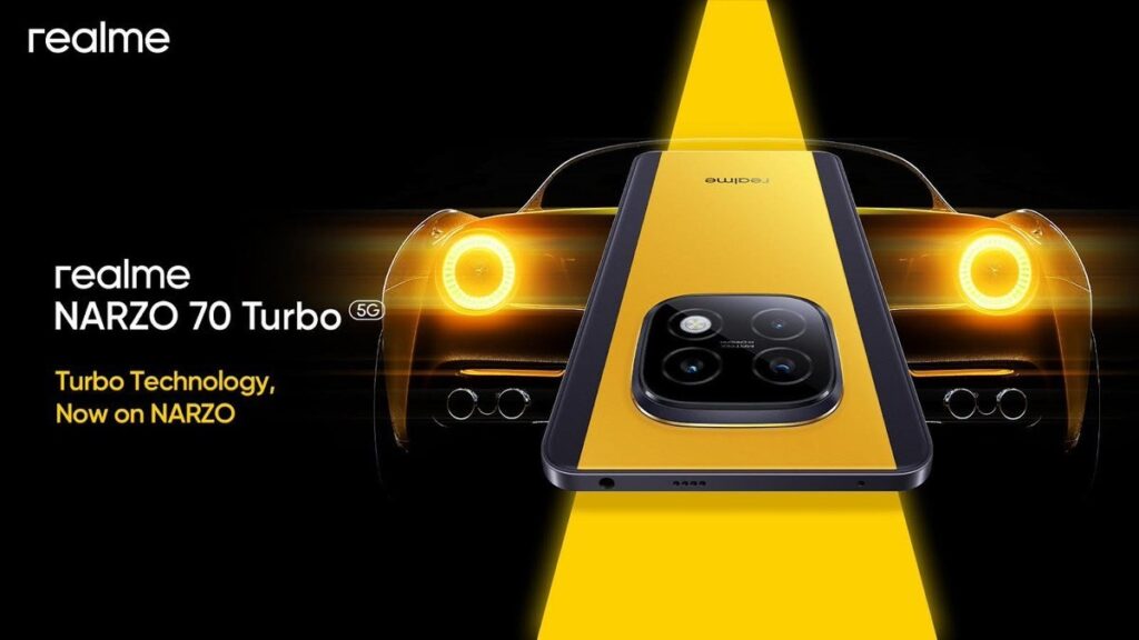 Realme анонсировала премьеру NARZO 70 Turbo 5G с технологией Turbo