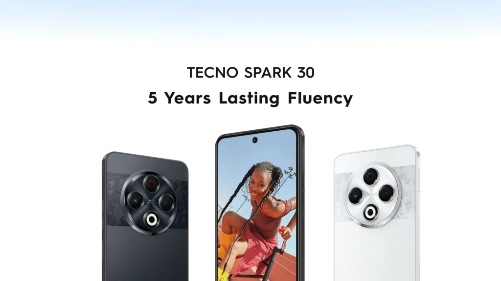 Представлен бюджетный смартфон Tecno Spark 30 с 6,78-дюймовым экраном