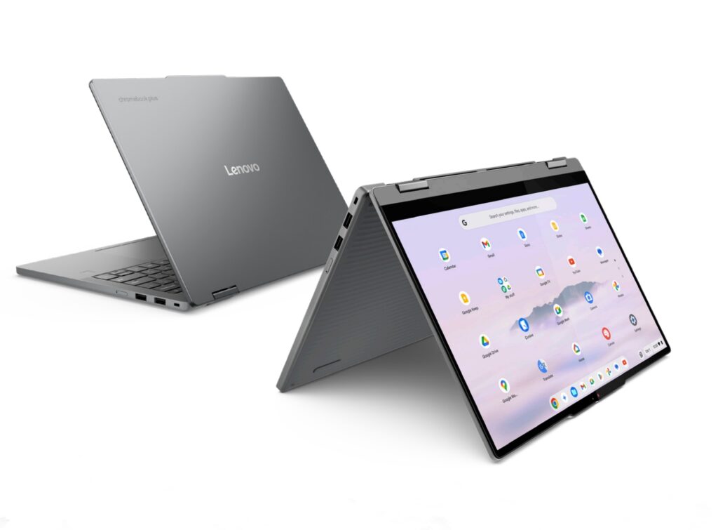 Lenovo представила Chromebook Plus 2-в-1 с 14-дюймовым экраном, Intel Core 7 и 16 ГБ ОЗУ