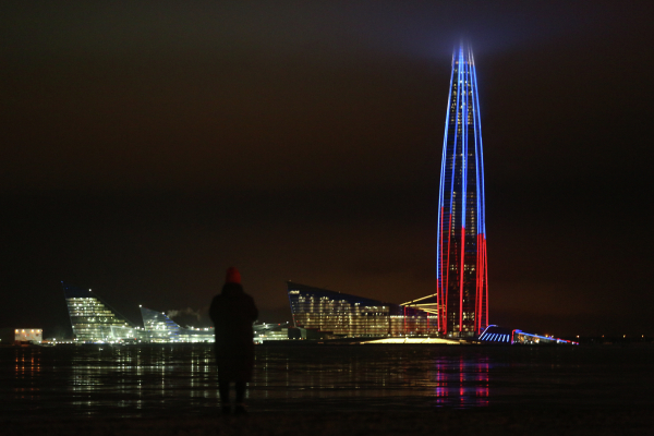 Лахта Центр в Санкт-Петербурге открыли для посетителей