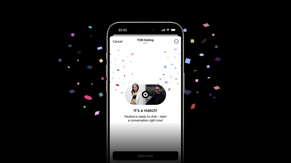 Пользователям Telegram стал доступен сервис знакомств TON Dating