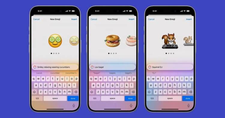 Apple рассказала, как будут создаваться эмодзи с помощью нейросети в iOS 18 и где их можно использовать