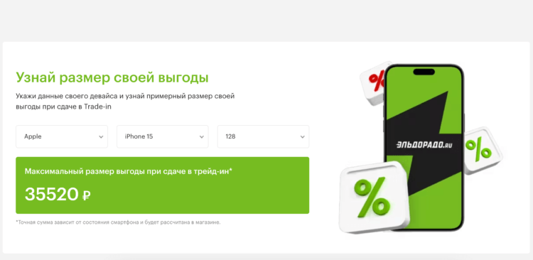 Где самый выгодный трейд-ин на смартфоны Appple в России, или Как дорого продать iPhone 15