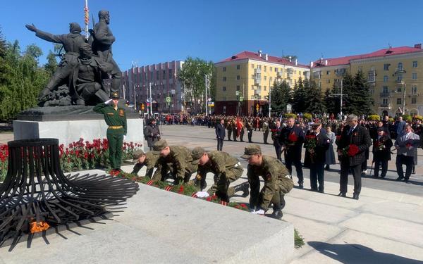 В Брянске прошло торжественное мероприятие в честь Дня Победы