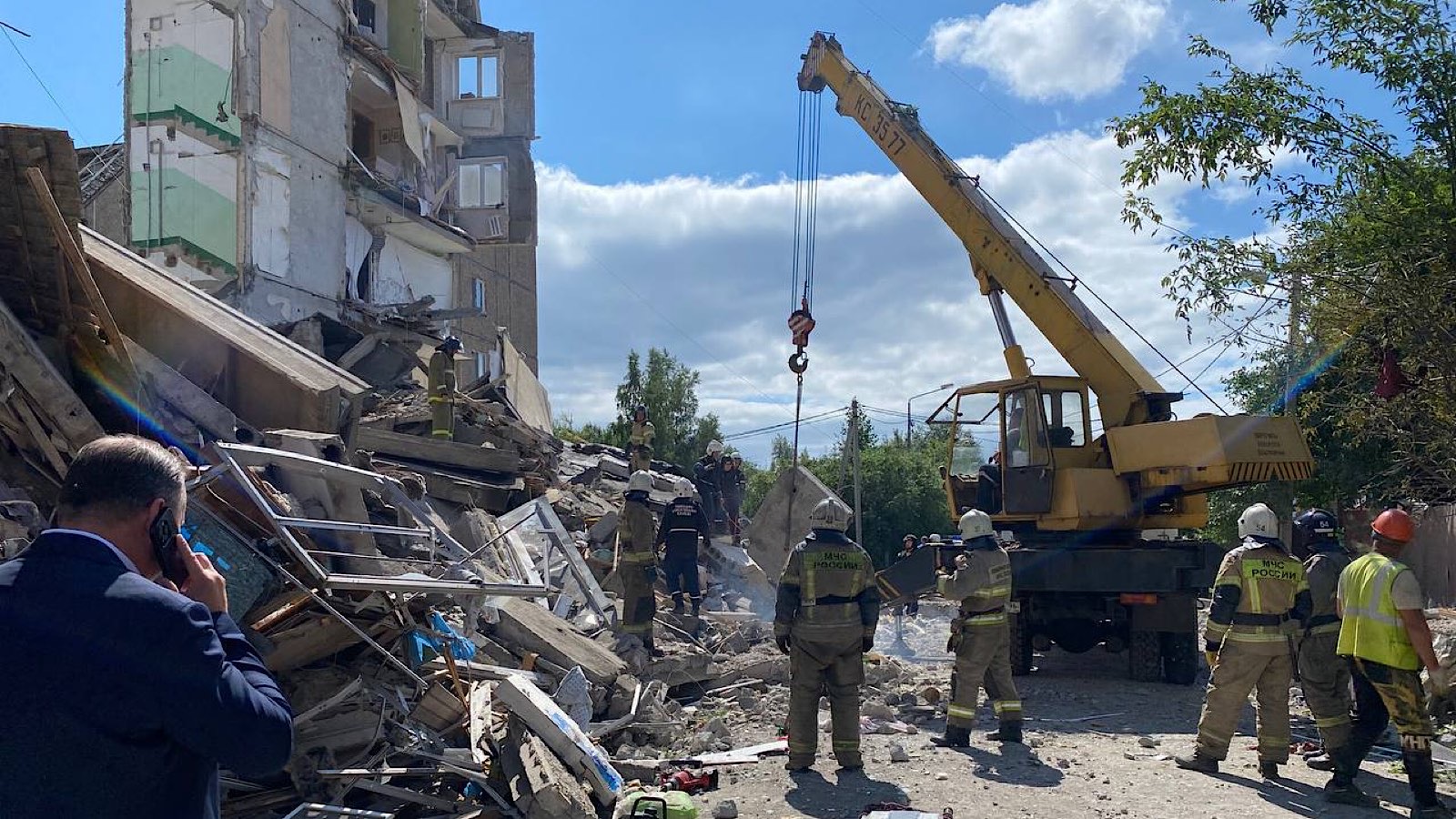 Число пострадавших при взрыве газа в пятиэтажке в Нижнем Тагиле выросло до семи