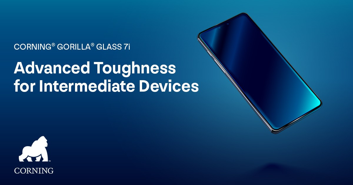 Защитное стекло Gorilla Glass 7i разработали для не самых дорогих смартфонов