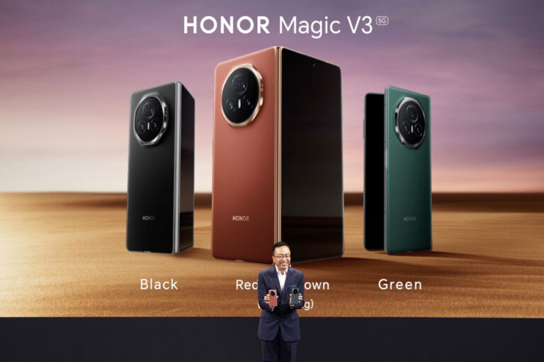 Honor показал на IFA 2024 новый складной смартфон, ноутбук, планшет и умные часы