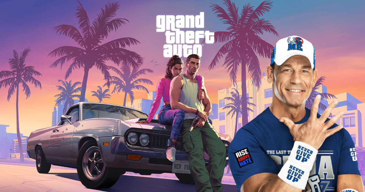 Джон Сина без комментариев опубликовал главный арт Grand Theft Auto 6 в Instagram и заставил игроков строить различные теории