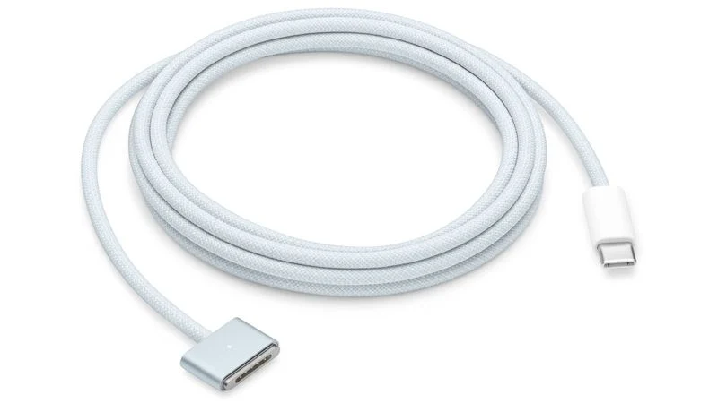 Apple выпустила кабель USB-C к MagSafe 3 в небесно-голубом цвете для MacBook Air