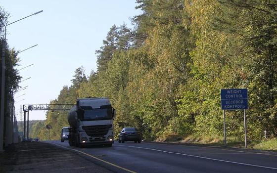 Автоматический пункт весогабаритного контроля установили в Дятьковском районе