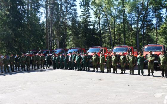 Восемь новых машин получили брянские лесничества