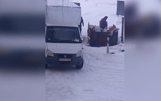 Водителю «Газели» грозит штраф за несанкционированную выгрузку мусора