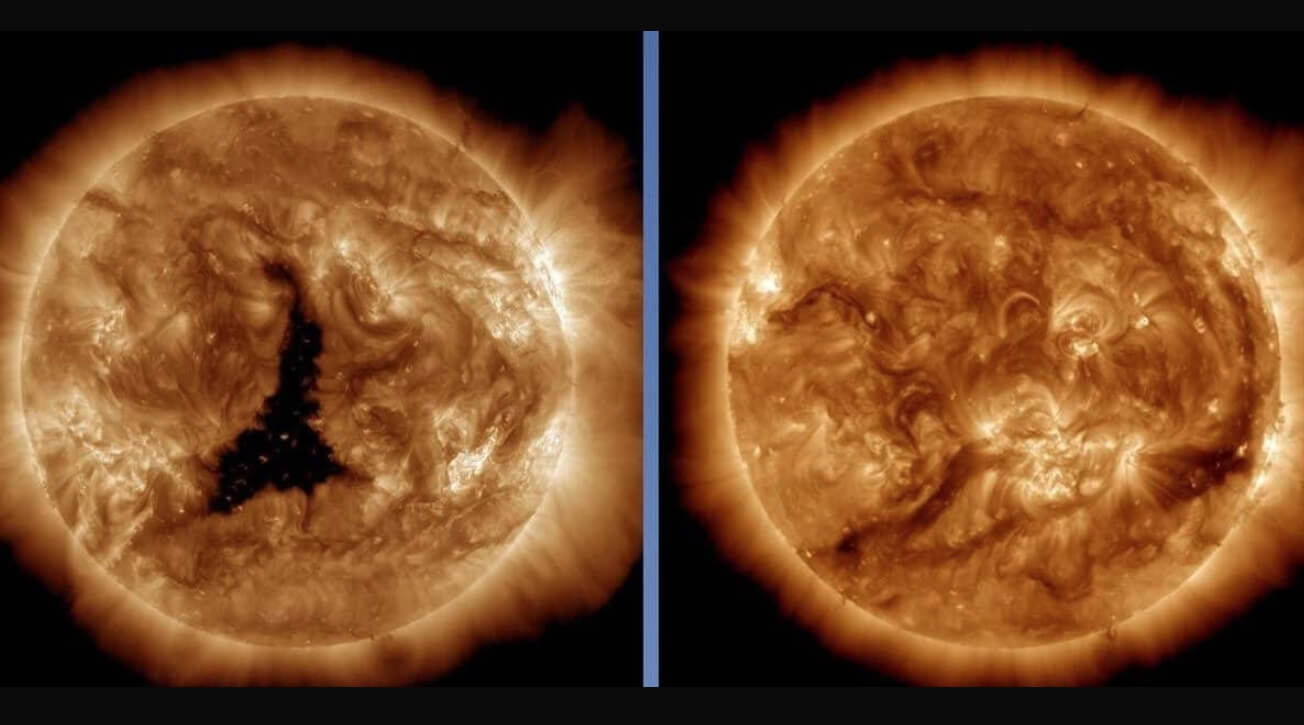 На Солнце появилась огромная «дыра»: как она может довести нас до психоза?
