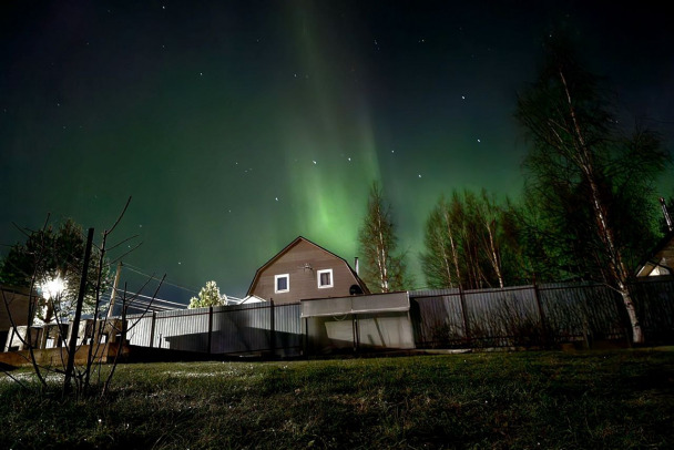 Вперед на фотоохоту. В Ленобласти снова увидели северное сияние