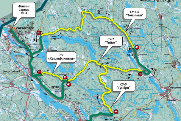 Чемпионат по ралли ограничит движение на дорогах под Выборгом