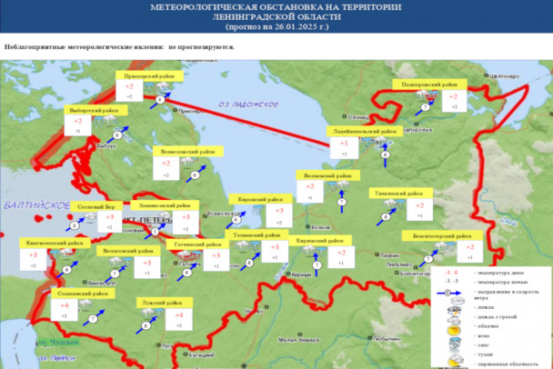 Дождь, ветер, гололедица, потепление. Погода в Ленобласти по-прежнему мало напоминает зимнюю