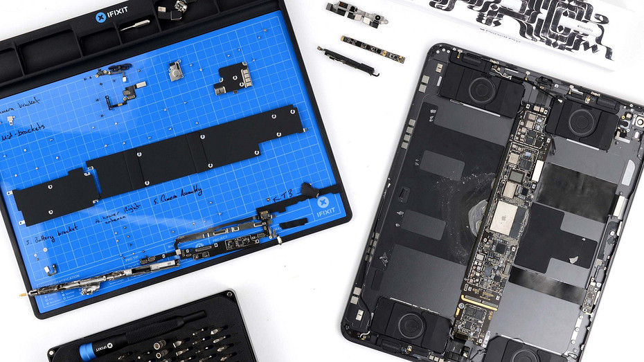 Эксперты iFixit разобрали новый iPad Pro M4 и Apple Pencil Pro