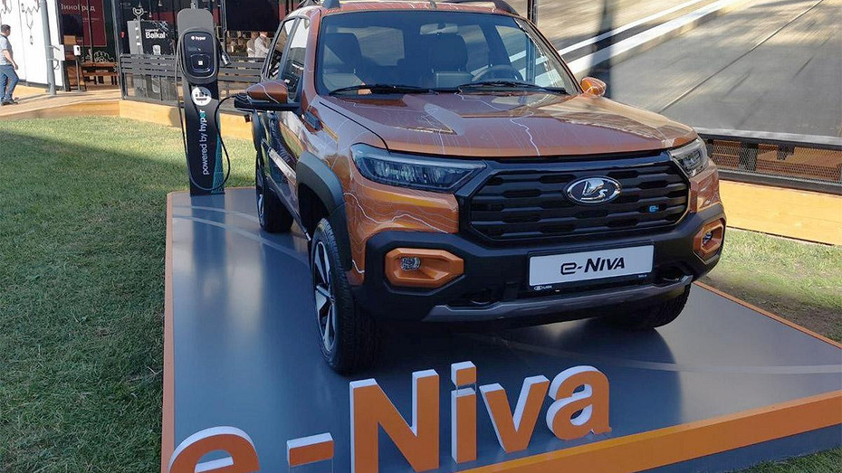 Грядет электрическая Нива  представлен концепт LADA e-Niva