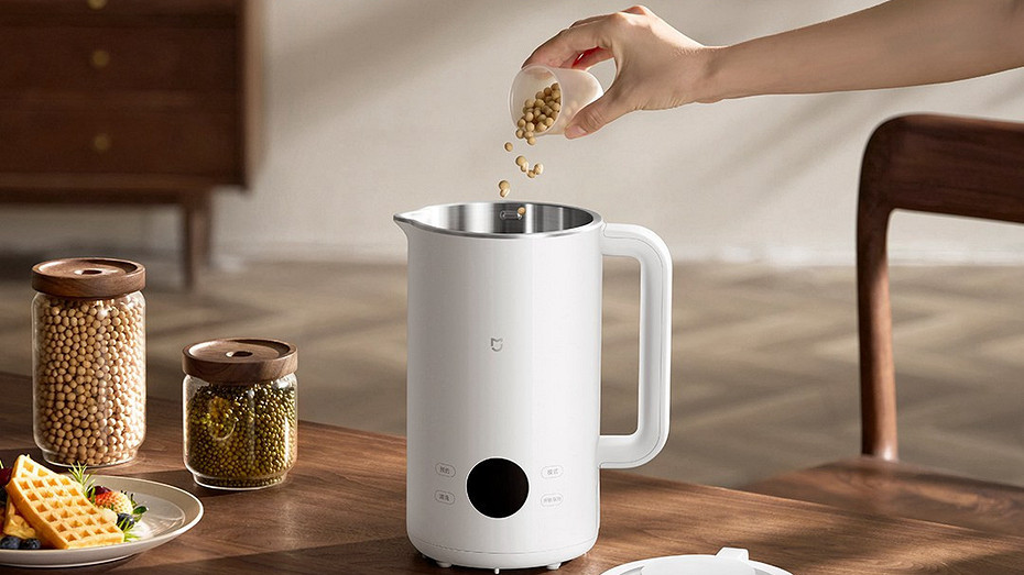 Представлен Xiaomi Mijia Soy Milk Maker  компактный комбайн для приготовления соевого молока