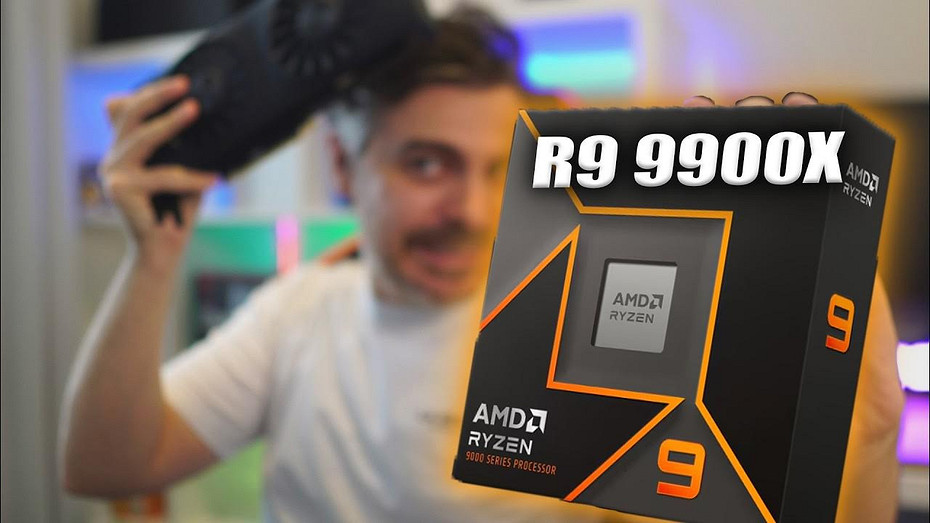 Опубликован первый обзор процессора AMD Ryzen 9 9900X