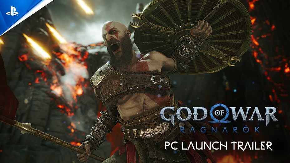 Для ПК выпустили хитовую God of War Ragnarök