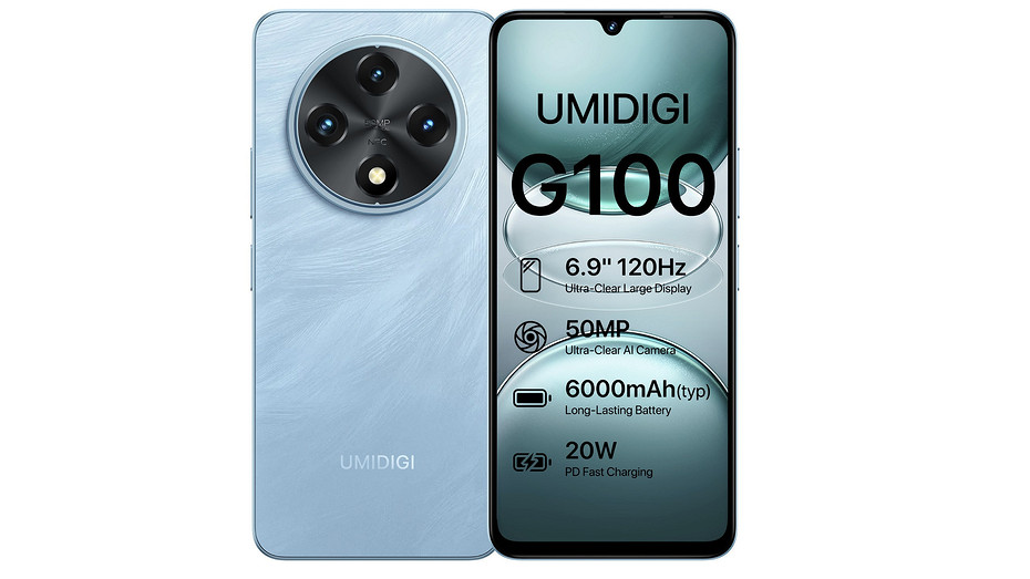 Представлен смартфон Umidigi G100 с батареей на 6000 мА*ч