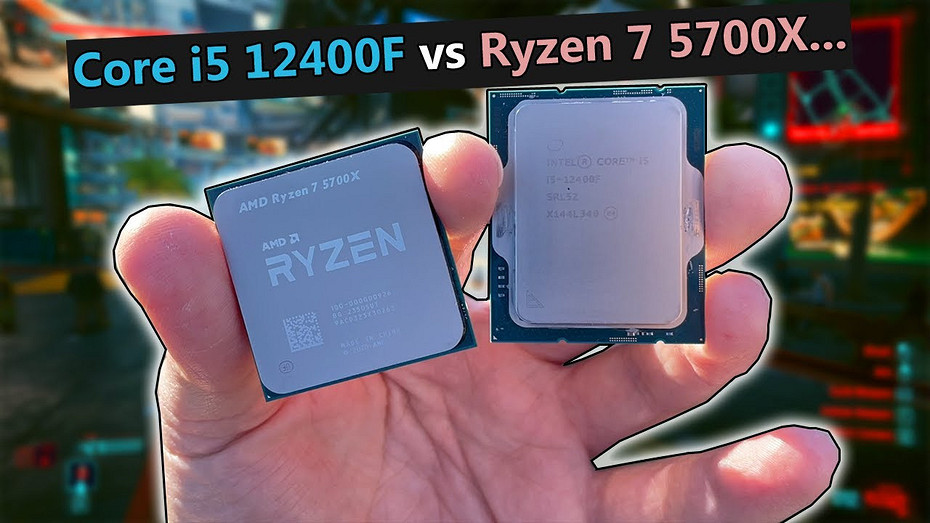 Какой недорогой процессор лучше? Эксперт сравнил Intel Core i5-12400F и AMD Ryzen 7 5700X