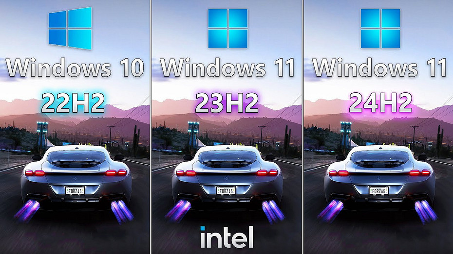 Какая Windows лучше для игр Windows 11 24H2 сравнили с Windows 11 23H2 и Windows 10 22H2