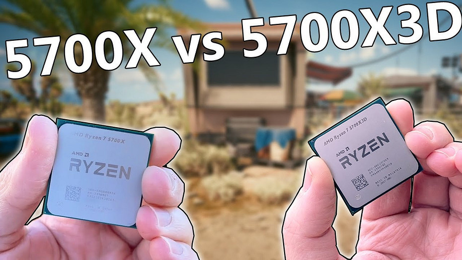 Есть ли смысл в кэше 3D V-Cache? Сравнение процессоров Ryzen 7 5700X и Ryzen 7 5700X3D