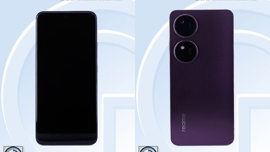 Необычный смартфон Realme RMX3942 засветился на фотографиях