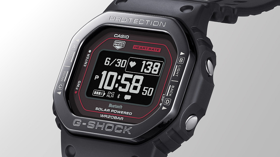 Представлены новые смарт-часы Casio G-SHOCK MOVE DWH5600