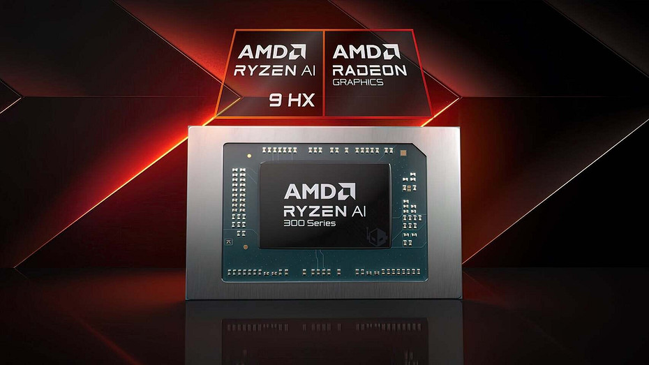 Процессор AMD Ryzen AI 9 HX 370 оказался на 75% быстрее в играх, чем Intel Core Ultra 7 258V