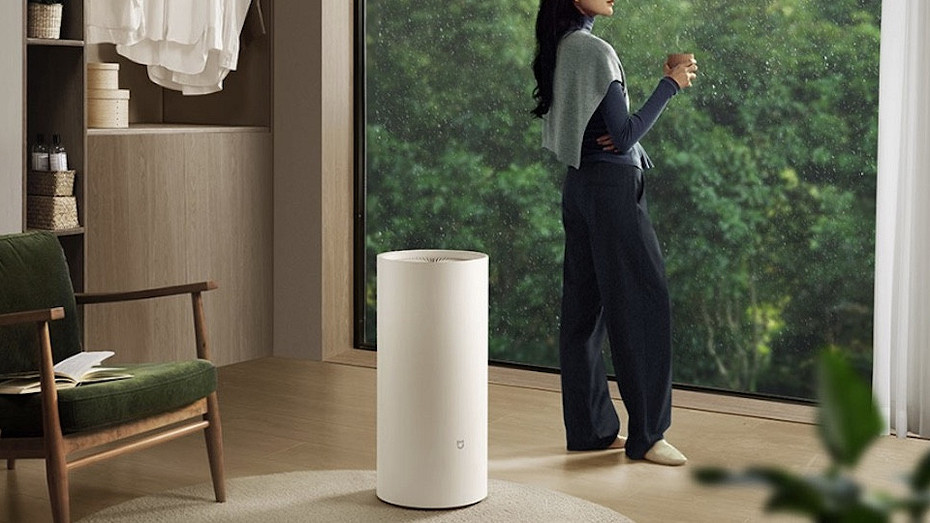 Xiaomi представила умный осушитель воздуха Mijia Smart Inverter Dehumidifier 30L с HyperOS