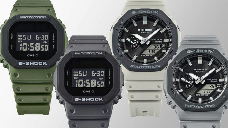 Casio выпустила новые часы G-SHOCK Urban Utility с базовым набором умных функций