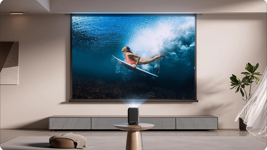 Представлен компактный проектор Xiaomi Smart Projector L1 с автофокусировкой и Google TV